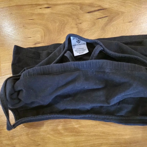 Y2K VTG PINK Victoria’s Secret | Large Black Crop Tank Top - Picture 6 of 6